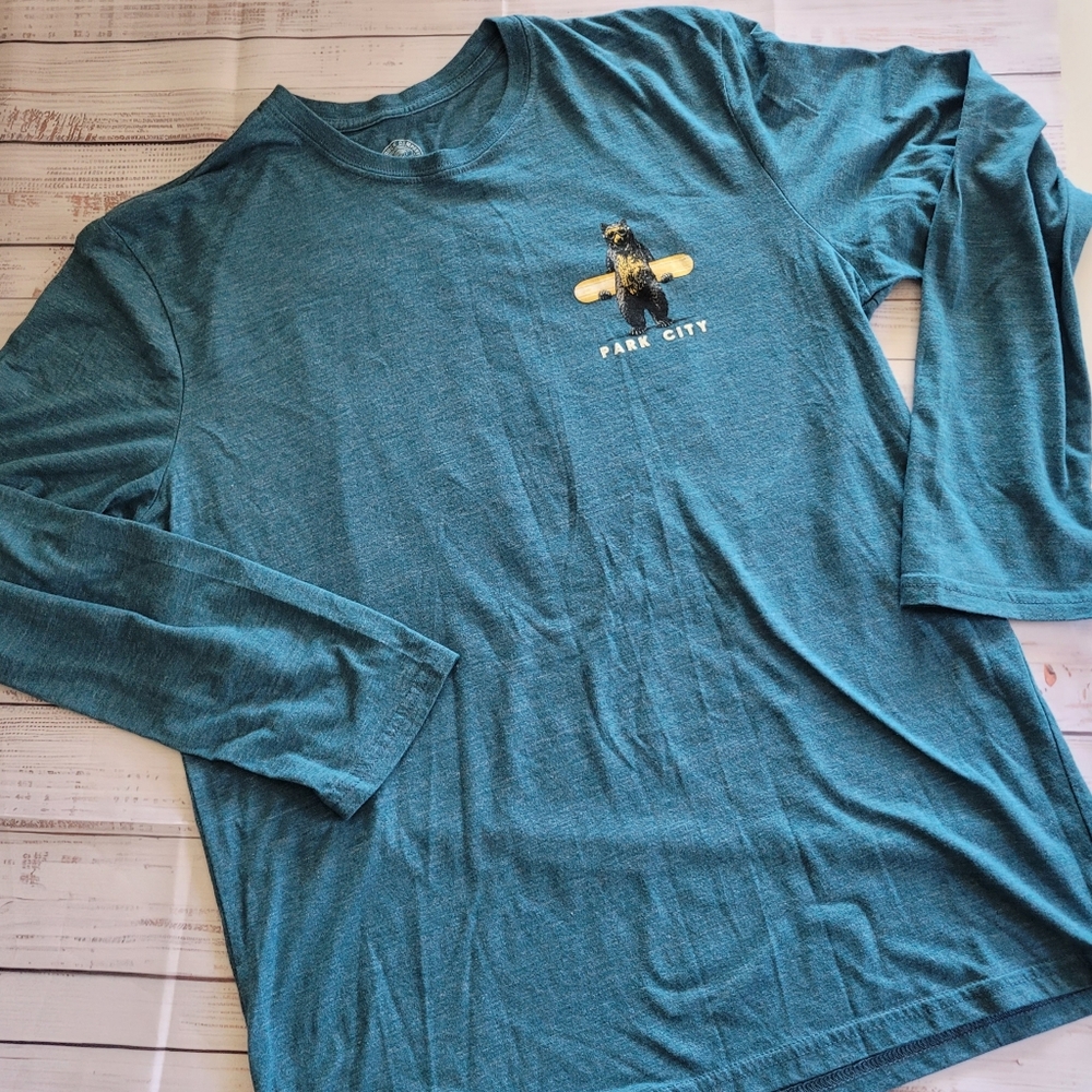 Mens Long Sleeve T-Shirt‎ .. XL .. Park City Utah